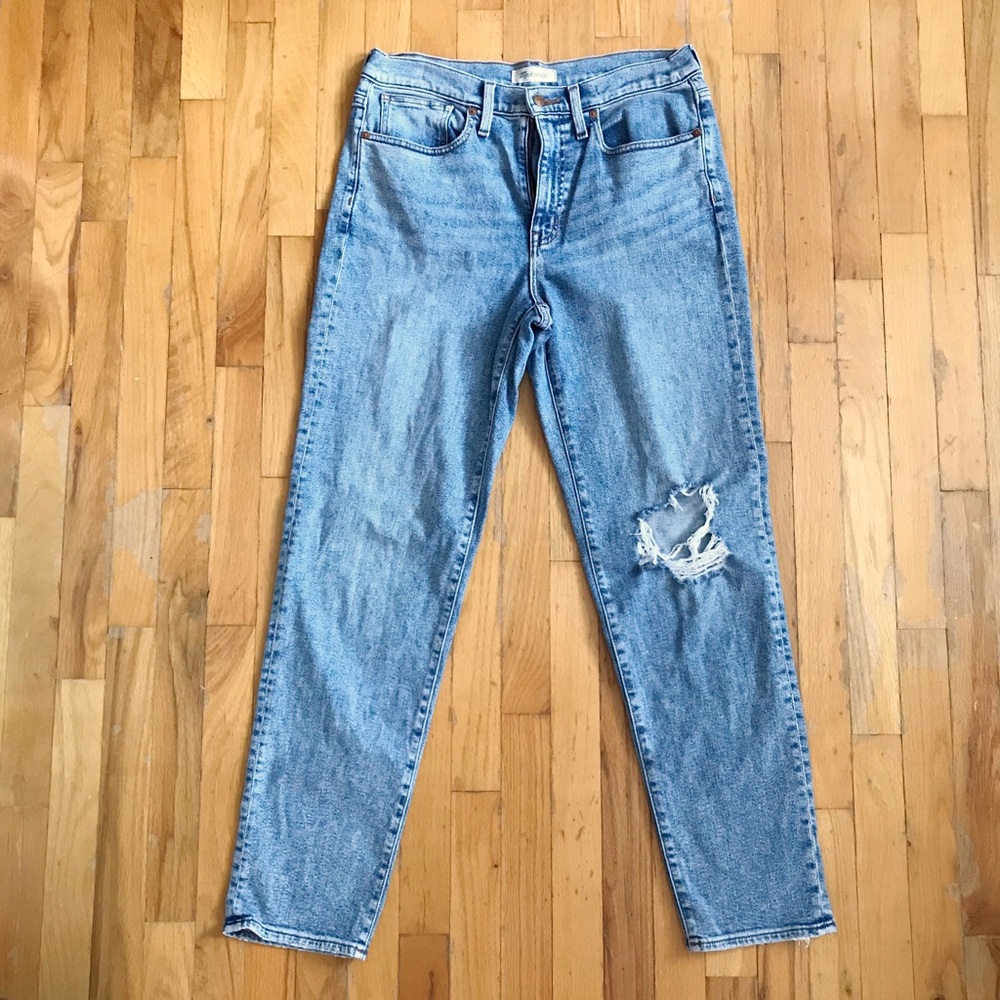 Madewell The Tall Girljean Distressed Edition 28T - Picture 6 of 9